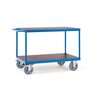 Fetra Super-Multi-Vario-Tischwagen mit 2 Ebenen, blau