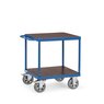 Fetra Tischwagen mit quadratischen Ladeflächen, blau